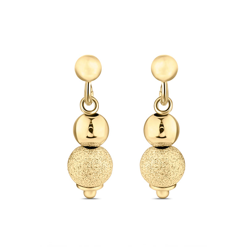 14K Gold Perlina D'Oro Earrings